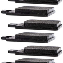 NICHE Brake Pad Set For Ducati 996 998 748 Monster 900 620 750 695 S2R S4RS 61340081A Rear Semi-Metallic 4 Pack