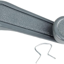 AUTEX 1pc Interior Gray Window Crank Winder Handle Compatible with Toyota Tacoma 2001-2004 Replacement for Toyota Corolla 85-97 Replacement for Starlet 81-84 Compatible with Toyota T100 93-98, 76982