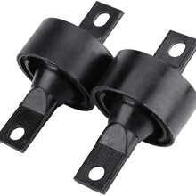 Trailing Arm Bushings, Aukson 2pcs Car Trailing Arm Bushings 52385-SR3-000 Accessory for Honda Civic CR-V CRX Del-Sol