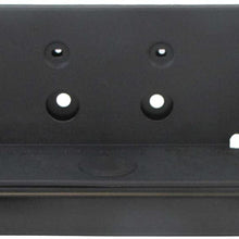 2009-2013 Dodge Pickup Ram 1500/2010-2013 Dodge Pickup Ram 2500 3500 Rear Bumper Powder Coating Black Assy (W/o Sensor Hole, W/o Dual Exhaust Cut-Outs) CH1103120