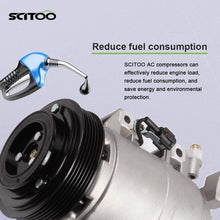 SCITOO AC Compressor Pump Compatible with CO 10778JC for 2002-2006 for NISSAN for Altima 2.5L