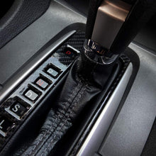 Carbon Fiber Grain Interior Gear ABS Panel Trim Shift Box Cover For Honda 10th Gen Civic 2016 2017 2018 2019 2020