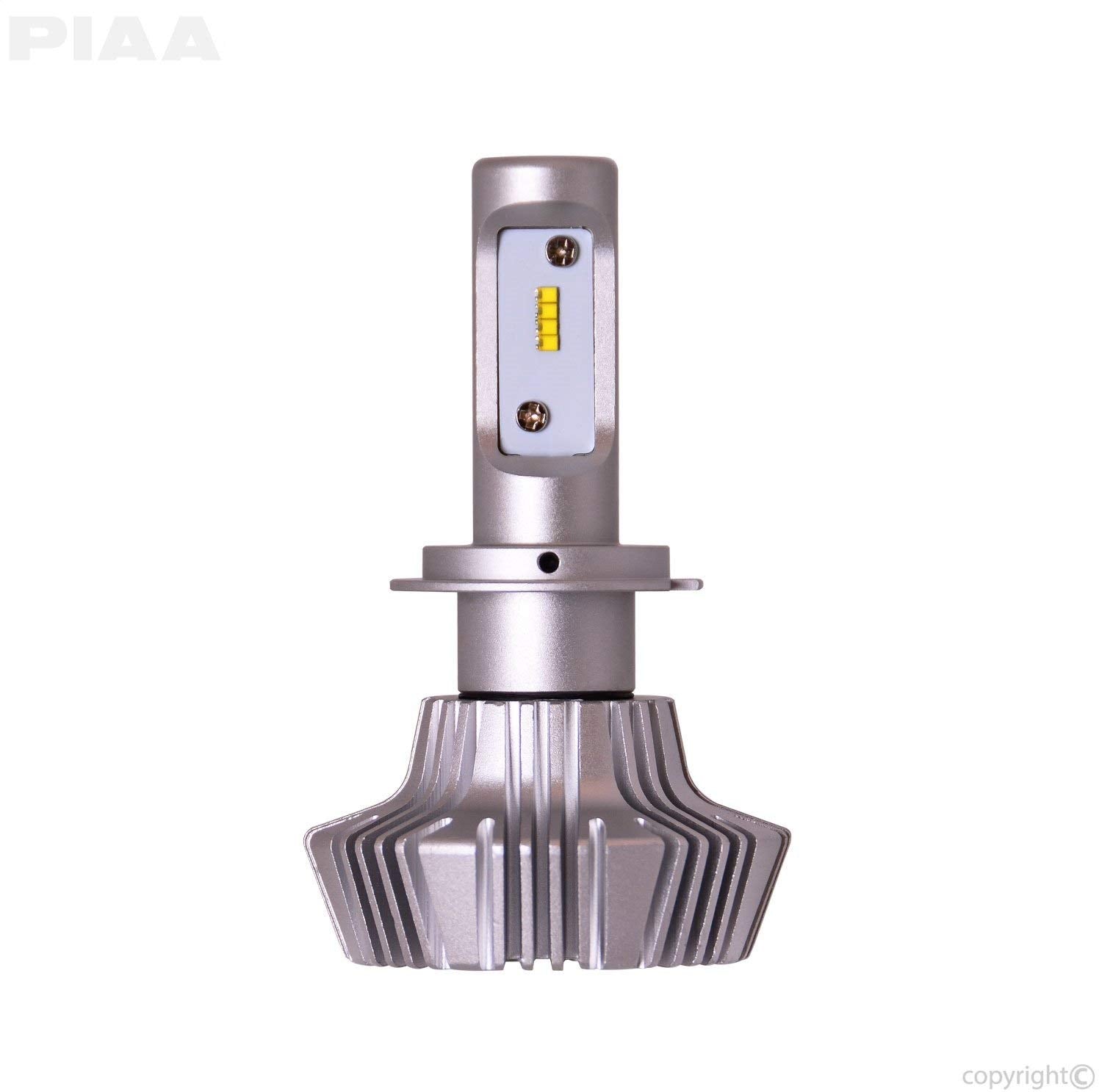 PIAA 26-17307 H7 Platinum LED Bulb Kit-4000Lm, White 6000K, 25W-2 Yr Warranty