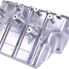 Bapmic 1320100013 Aluminum Engine Oil Pan for 2008-2015 Smart Fortwo