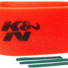 K&N 25-3924 Red Oiled Foam Precleaner Filter Wrap - 24"x48" Universal Sheet