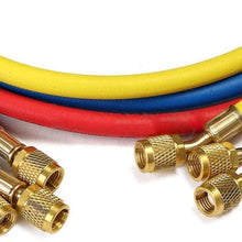 HUOGUOYIN Air Filter car 36 Inch Freon Charging Hose Refrigerant R12 R22 R404 R502 R134A Car Air Conditioning Refrigeration Tube 3000-600 PSI Auto Parts