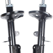 Deebior 2pcs Rear Left + Right Side Shock Absorber Strut Kit Compatible With 93-02 Chevy Geo Prizm & Corolla
