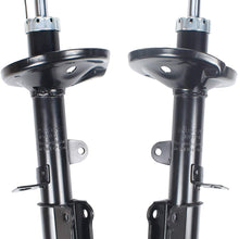 JUN 1 Pair Rear Shock Absorber Strut Compatible with 93-02 Chevy Geo Prizm & Toyota Corolla