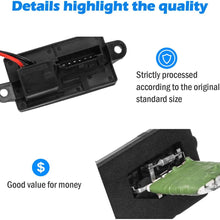 PartsSquare A/C Heater Blower Motor Resistor 89019089 RU371T Resistor (2 hole mounting flange)