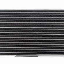 CoolingSky 3 Row All Aluminum Radiator +Fan Shroud Combo & Thermostat Relay Kit for 1991-2001 Jeep Cherokee XJ & Comanche 2.5 4.0