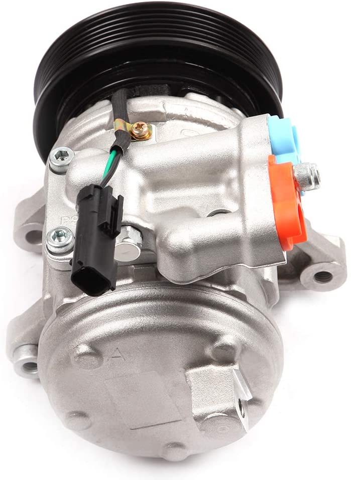 LUJUNTEC 1999-2004 Jeep Grand Cherokee AC Compressor and A/C Clutch Strool Cool