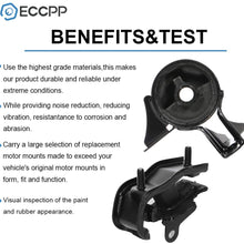 ECCPP MMK1003 Complete Engine Motor and Trans Mounts Set of 5 Fit For 1999-2004 Honda Odyssey 3.5L A4519HY A4518 A6552 A6582 A6579