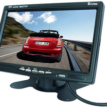 7 inch Rearview Car LCD Monitor, Buyee Portable 7" TFT LCD Digital with HD Full Color Wide Screen for Car Rear View Backup Camera