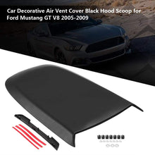    Hood Scoop,Black Hood Scoop Car Decorative Air Vent Cover Black Hood Scoop for Ford Mustang GT V8 2005-2009
