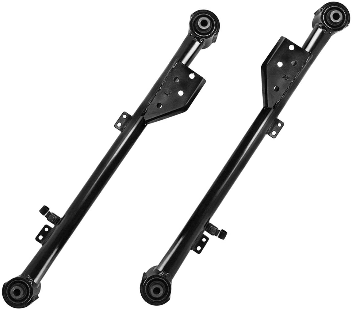 TUCAREST 2Pcs K660904 K660905 Left Right Rear Lower Control Arm Assembly Compatible With 1997-2003 Infiniti QX4 97-04 Nissan Pathfinder Driver Passenger Side Trailing Arm Suspension