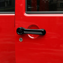 Bestong 5 Pcs Chrome ABS 4 Door Handle Cover Kit and Tailgate Handle Cover For 07-17 Jeep Wrangler JK / 08-12 Jeep Liberty / 07-11 Dodge Nitro (black)