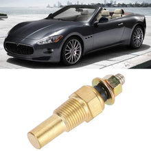 Electrical Temperature Sender,Water/Oil Temp Temperature 1/8 NPT Electrical Sender Transmitter Sending Unit Temp Sensor