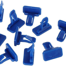 PartsSquare 50pcs Car Retainer Clips Auto Body Retainer Fender Liner Fastener Rivet Push Retainer Clamps Replacement for Mudguard, Spoiler, Moulding Clip