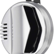 XINGFUQY Mofaner Retro Motorcycle Horn Chrome Super Loud 110DB 2V 2A Electric Horn Fit for Cafe Racer