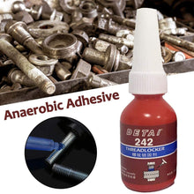 Qiya Anaerobic Threadlocker Anaerobic Thread Sealant Leak Proof Anaerobic Adhesive with Higher Oil Resistance for Bonding Various Metal Screws, 10g