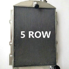 5 Row Aluminum Radiator For CHEVY HOT/STREET ROD 6 CYL. W/TRANNY COOLER 1938