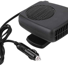 Car Defroster, 2 in 1 Universal Windshield Defroster Demister Cooling Fan Car Ceramic Heater 12V 150W