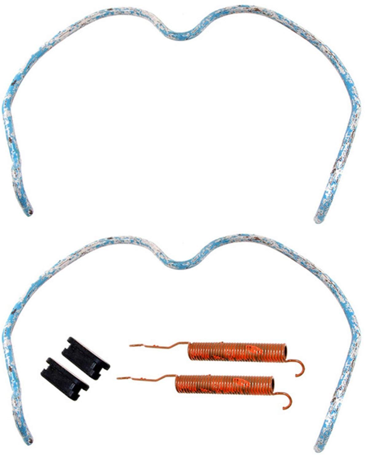 ACDelco 18K1147 Professional Rear Drum Brake Shoe Adjuster and Return Spring Kit with Springs and Caps