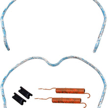 ACDelco 18K1147 Professional Rear Drum Brake Shoe Adjuster and Return Spring Kit with Springs and Caps