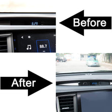 Senzeal ABS Car Interior Central Dashboard Console Cover Trim Frame for Toyota Highlander 2015 2016 2017 2018 2019 3PCS