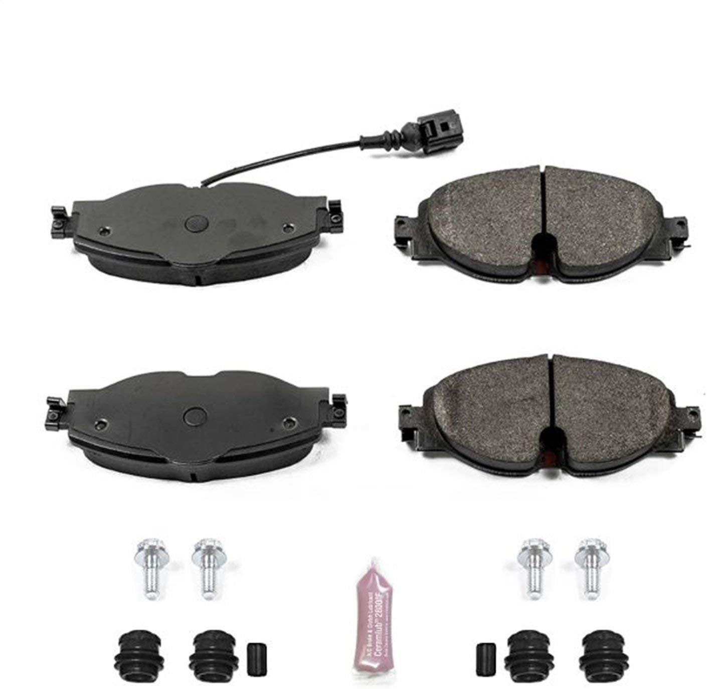 Power Stop Z23-1760, Z23 Evolution Sport Carbon-Fiber Ceramic Front Brake Pads