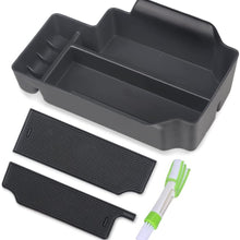VANJING Center Console Insert Organizer Tray Replacement Compatible for 2015-2019 Chevy Colorado GMC Canyon Accessories with A Cleaner Brush
