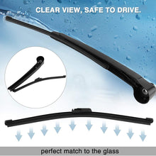 Windshield Wiper, Delaman Car Rear Windshield Wiper Arm And Blade For B6 And B7 2005-2014