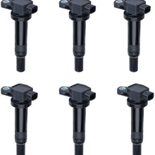 DRIVESTAR UF558 set of 6 Ignition Coils Pack for Hyundai Santa Fe Kia Magentis Optima Rondo 2.7L (6 pieces)