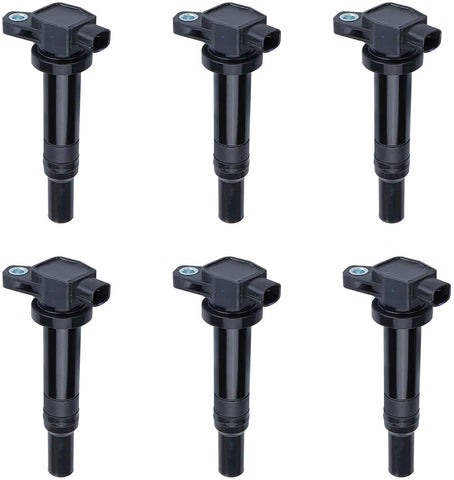 DRIVESTAR UF558 set of 6 Ignition Coils Pack for Hyundai Santa Fe Kia Magentis Optima Rondo 2.7L