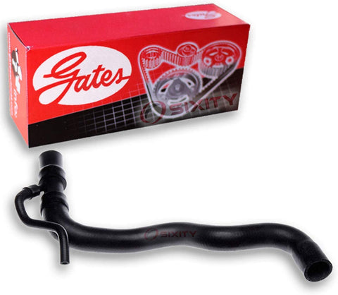 Gates Upper Radiator Coolant Hose for 2006-2012 Toyota RAV4 2.5L 2.4L L4 - Antifreeze Pipe Tube