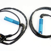 NEW 2Pcs ABS Wheel Speed Sensor Rear Left + Right 34526752683 FOR BMW 320I 323I 330I M3 330Ci 2000-2006