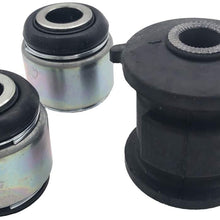 3Pcs Rear Arm Assembly Knuckle Bushing Kit Replacement for 48725-33050 42210-20010 42304-20060 Fit for Toyota Avalon Camry Carina Celica Corona Exiv Curren Highlander Lexus Rx-