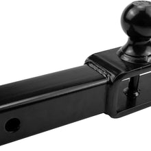 Fasmov 3-in-1 ATV Hitch Ball Mount with 2" Ball