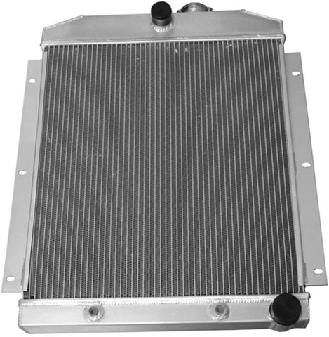 Blitech Aluminum Radiator 3 Rows Compatible with 1947-1954 Chevy Pickup, Cooling Part Replacement