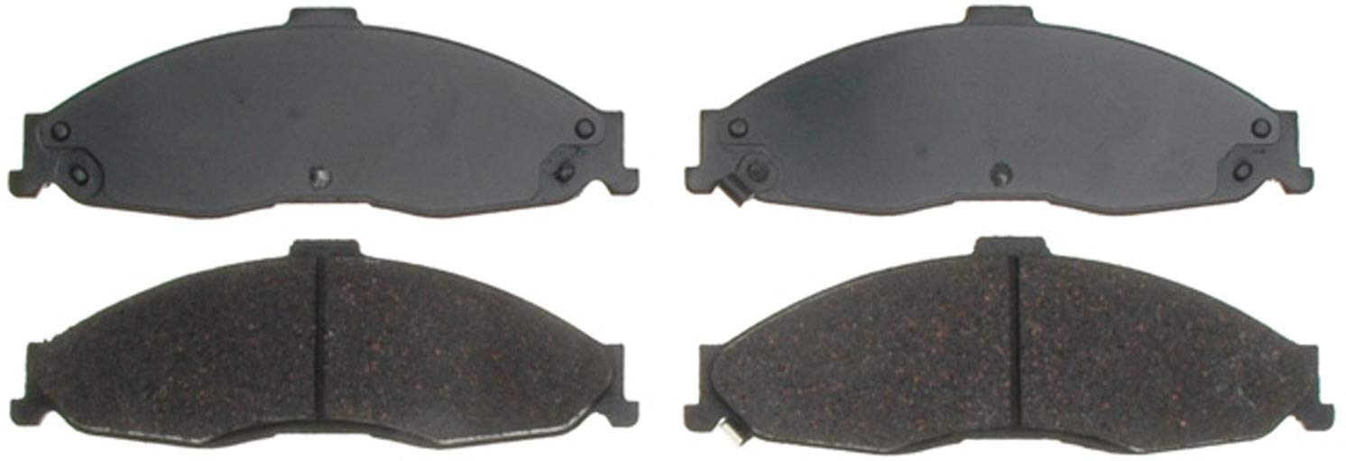 ACDelco 14D749CH Advantage Ceramic Front Disc Brake Pad Set with Hardware