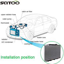 SCITOO Radiator Compatible with 2003-2004 Honda Accord 2.4L CU2599