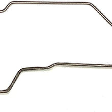 Stainless Rear Axle Brake Line Pair - 2 Lines on Rear Axle Compatible With 1997-2002 Wrangler