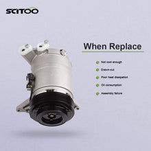 SCITOO Compatible with A/C Compressor with cluth CO 10863JC for 2003 2004 2005 2006 2007 Nissan Murano 3.5L