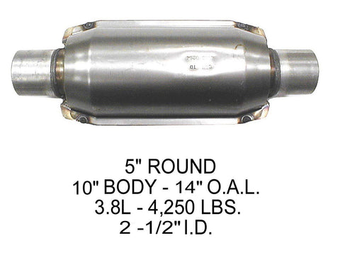 Eastern Manufacturing 70258 Catalytic Converter (Non-CARB Compliant)