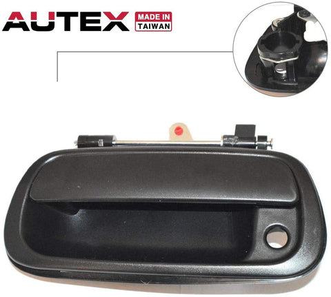 AUTEX Tailgate Handle Liftgate Door Handle Compatible with Toyota Tundra 2000 2001 2002 2003 2004 2005 2006 2007 80866, 690900C010 TO1915110