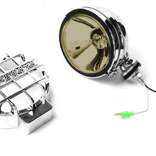 Replacement for Highlander XU50 3 inches Chrome Bull Bar+6 inches Chrome Housing Smoked Lens Fog Lights