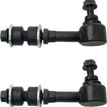 Detroit Axle - FWD ONLY Both (2) Brand New Rear Stabilizer Sway Bar End Link for - 2002 2003 2004 2005 2006 2007 Mitsubishi Lancer FWD