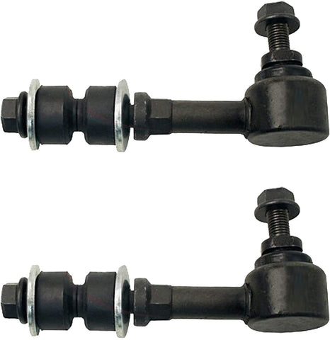 Detroit Axle - FWD ONLY Both (2) Brand New Rear Stabilizer Sway Bar End Link for - 2002 2003 2004 2005 2006 2007 Mitsubishi Lancer FWD