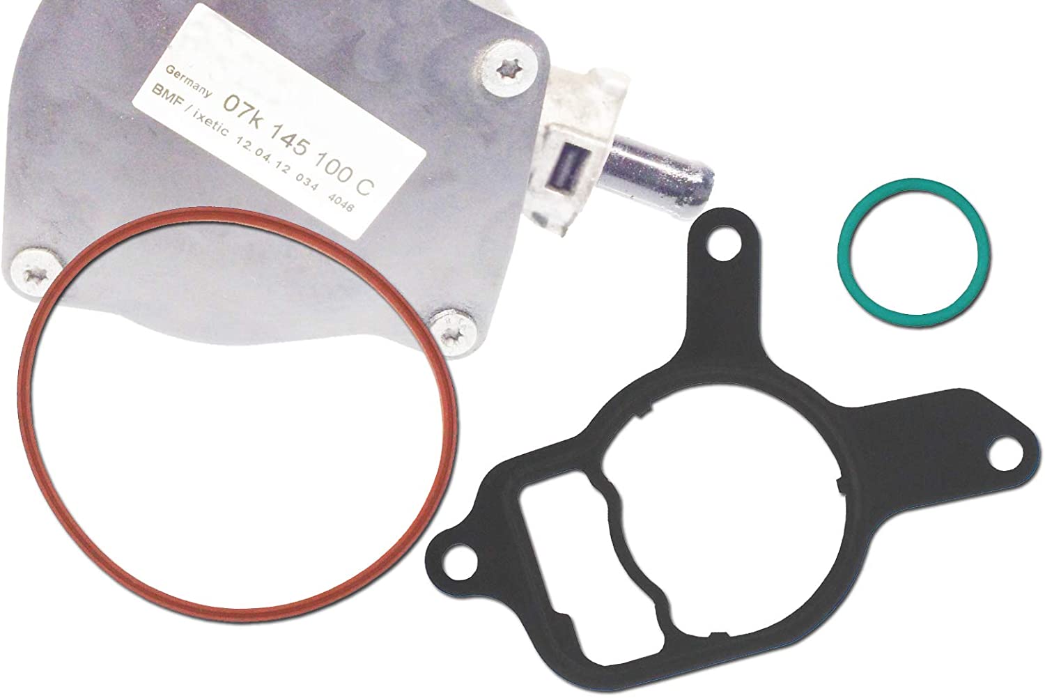 2.5L Vacuum Pump Seal Kit/rebuild Power Steering Seals compatible for Volkswagen Jetta, Beetle, New Beetle, Golf, Rabbit, Passat, and Audi TT RS,replace of 07K145215A 07K145100B 07K145100G.