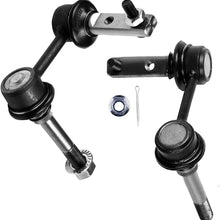 TUPARTS 2-Piece Front Sway Bar End Link - Driver Side Passenger Side Suspension Replacement fit 1998-2005 Lexus GS300 1998-2000 Lexus GS400 2001-2005 Lexus GS430 2002-2010 Lexus SC430 Part